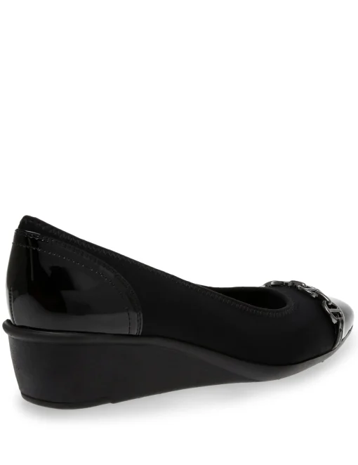 Store Anne Klein Webster Wedge- Sale Black Multi
