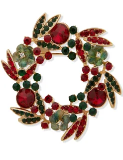 Shop Anne Klein Wreath Pin