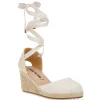 Flash Sale Anne Klein Zelda Wedge- Sale Light Natural/Silver
