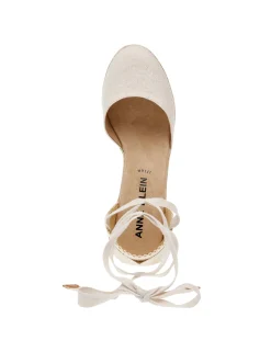 Flash Sale Anne Klein Zelda Wedge- Sale Light Natural/Silver