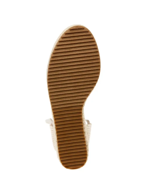 Flash Sale Anne Klein Zelda Wedge- Sale Light Natural/Silver